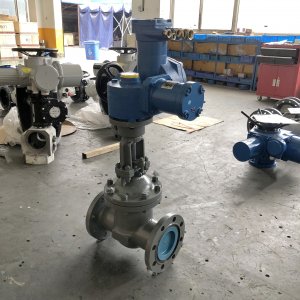 礦用電動閥門MKZ941H-40 DN150防爆（礦山、冶